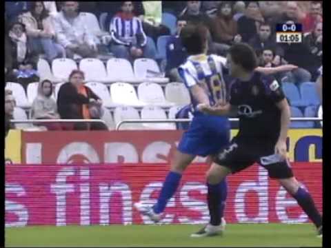 (Temporada 2007 - 2008) Partido Completo. Jornada 21: Deportivo 3 - Valladolid 1 (27/01/2008)