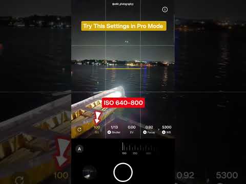 mobile night photography pro mode settings 📱😱🌌#mobilephotographyideas