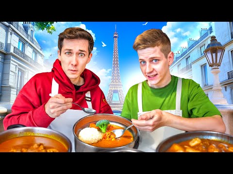 Je teste les CURRY JAPONAIS 🍛 en France avec @MaloHalna