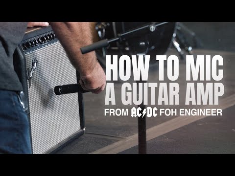 Live Guitar Amps: Pro Mic Setup Guide