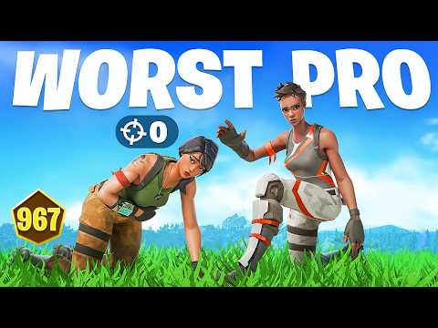 I Played A Tournament With The WORST Fortnite Pro