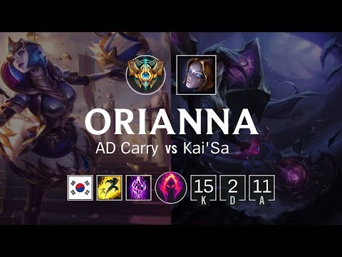 Orianna Bot vs Kai'Sa - KR Challenger Patch 8.23
