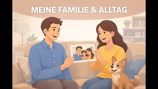 Speak German! Family, Daily Routine & Work Vocabulary (A1-A2)