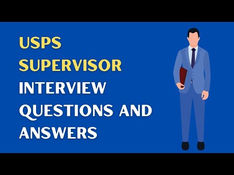 Usps Supervisor Interview Questions And Answers