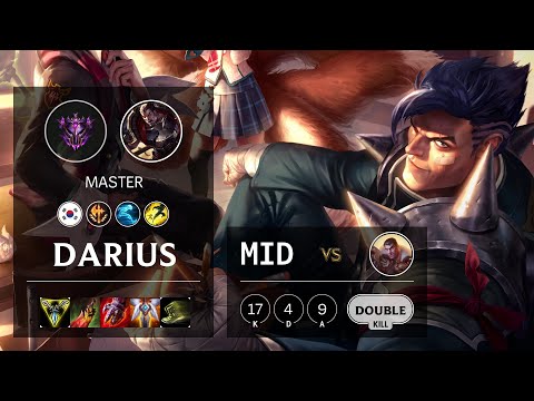 Darius Mid vs Jayce - KR Master Patch 10.19