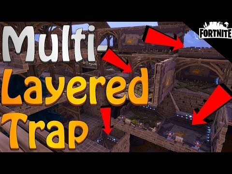 FORTNITE - The Multilayered Trap (Tree House And Diamond Build) Video