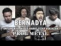 BERNADYA UNTUNGNYA HIDUP HARUS TETAP BERJALAN PROG METAL COVER By Sanca Records