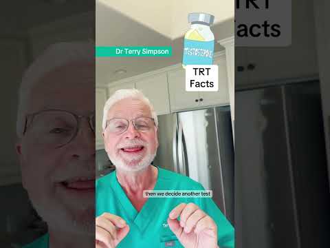 Testosterone: Lets talk about TRT Treatment & Facts #doctor #menshealth #ed #health #trt