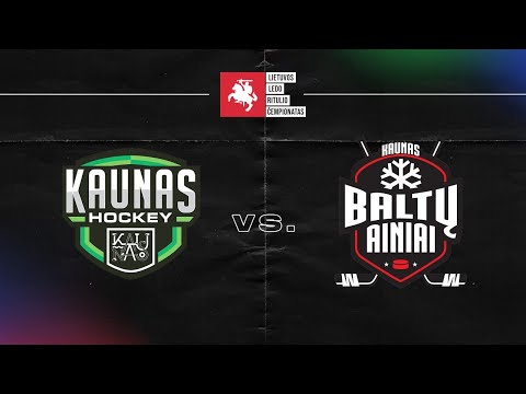 Lietuvos čempionatas 2020/2021: „Kaunas Hockey“ – „Baltų Ainiai / 2020-12-12