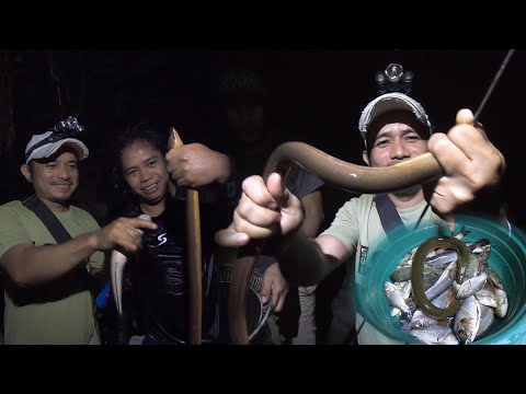 SE02EP04 - Fresh Water EEL / IGAT ( Catch Cook & Eat ) - Night Fishing | San Pablo City, Laguna
