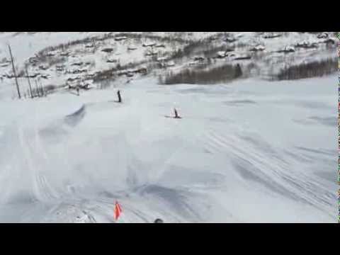Marcus Kleveland 13-year-old Snowboarder lands Triple Cork - 2013