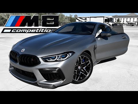 Thumbnail for 2023 BMW M8 Competition Coupe Walkaround Review + Exhaust Sound & Launch by BMW, Car