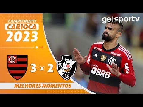 Melhores Momentos Flamengo x Vasco - Semifinal Cariocão 2023 (Completo).