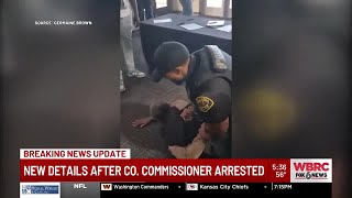 New details after Tuscaloosa County commissioner arrested