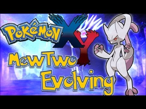 Pokemon X and Y : MewTwo Changing Into Mewthree Or Eclair Form Gameplay!