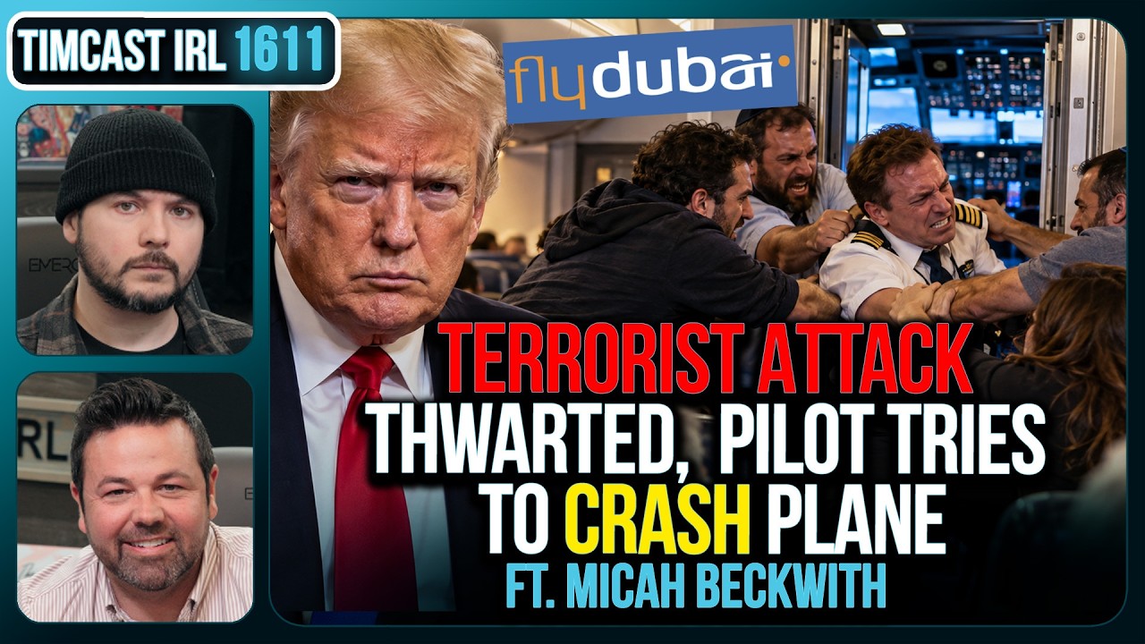 HIJACK! Terror Attack Thwarted, Pilot ATTACKED Over Saudi Arabia | Timcast IRL