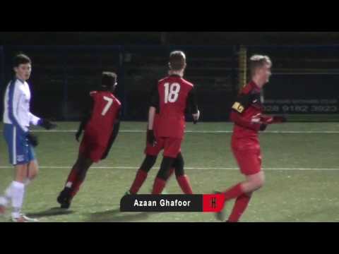 Castle Juniors v Holywood - Under 16s First Divsion - 18th November 2016