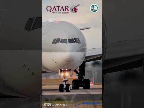 Boeing 777-300(ER) , QATAR AIRWAYS , Closeup