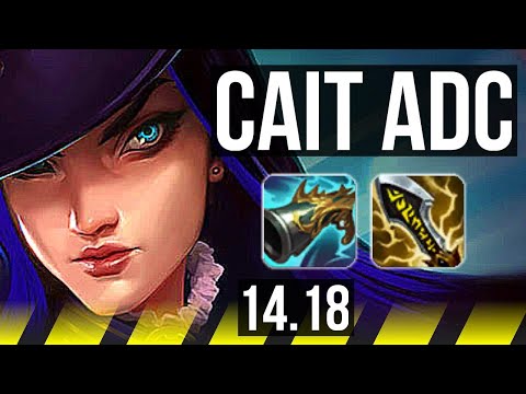 CAITLYN & Nami vs MISS FORTUNE & Brand (ADC) | 12/0/3, Legendary | BR Grandmaster | 14.18
