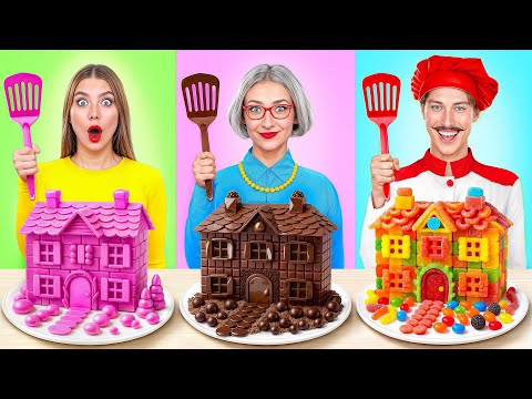 Me vs Grandma Cooking Challenge | Tasty Food Tricks by Multi DO Joy