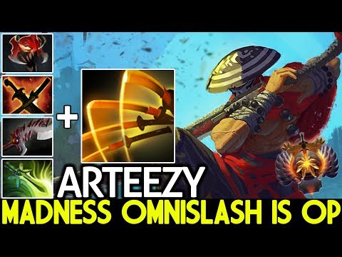 ARTEEZY [Juggernaut] Madness Omnislash is OP Build 7.24 Dota 2