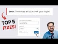 Top 5 Fixes WordPress Login Issues WP Admin Not Working