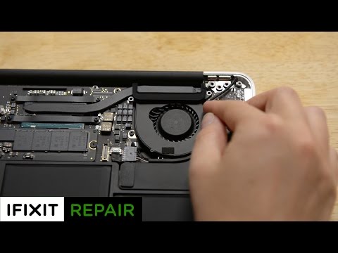 How To: Replace or clean the Fan in your MacBook Air 13" (Early 2015)
