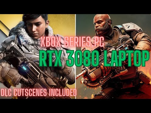Gears 5 All Movie cutscenes ALL Hivebusters DLC CUTSCENES XBOX PC RTX 3080 laptop 1080p 60fps