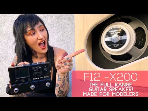Celestion F12-X200 12" 8ohm 200W Ceramic Magnet Guitar Speaker 97dB 75Hz T6351 image 5