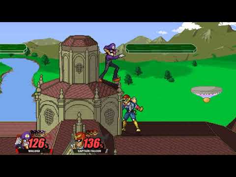 Waluigi vs Captain Falcon||SSF2B