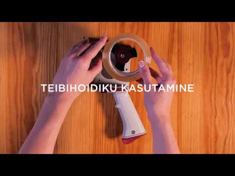 Käsitsi teipimismasin vedruga kuni 50mm laiale teibile
