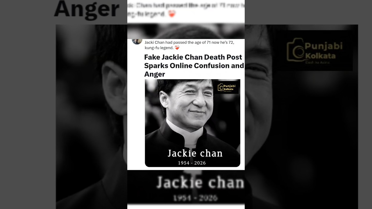 Jackie Chan is Alive, Fake death post viral #shorts #shortsfeed #jackiechan