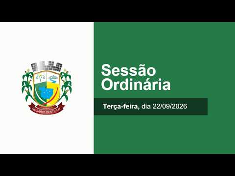 Imagem - Sessão Ordinária | 22/09/2026