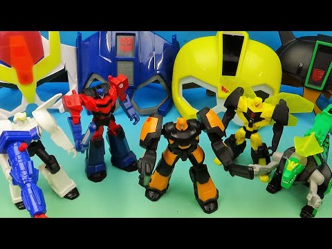 2017 TRANSFORMERS RiD set of 9 McDONALD'S HAPPY MEAL COLLECTIBLES VIDEO REVIEW