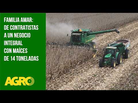 Familia Amar: De contratistas a un negocio integral con maíces de 14 toneladas