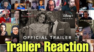 Marvel Fans React to WandaVision Official Trailer | Epic Trailer Reaction Compilation