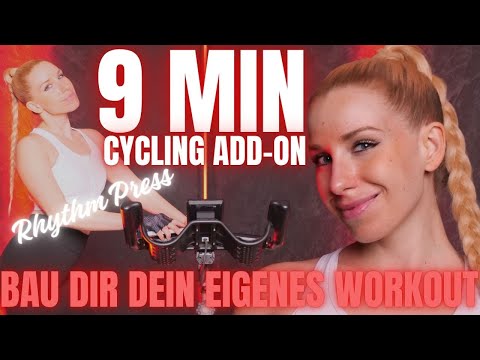Indoor Cycling Workout 🚴‍♂️ | 9 Min Rhythm Press 🔥 Add-On for your Training