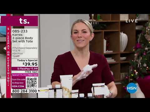 HSN | KORRES Beauty Gifts - All On Free Shipping 12.16.2022 - 12 AM