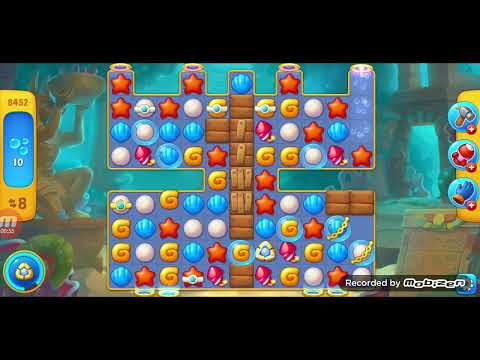 fishdom game / level 8452 / It is like the ads? / thank you 피쉬돔 / 모바일 게임 / 중독성 있는 게임 / 미니 게임