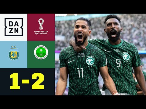 Die Sensation! Saudi Arabien schlägt Messi & Co: Argentinien - Saudi Arabien 1:2 | WM 2022 | DAZN