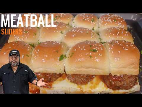 JUICY Meatball Sliders Recipe | GameDay Party Must Have!