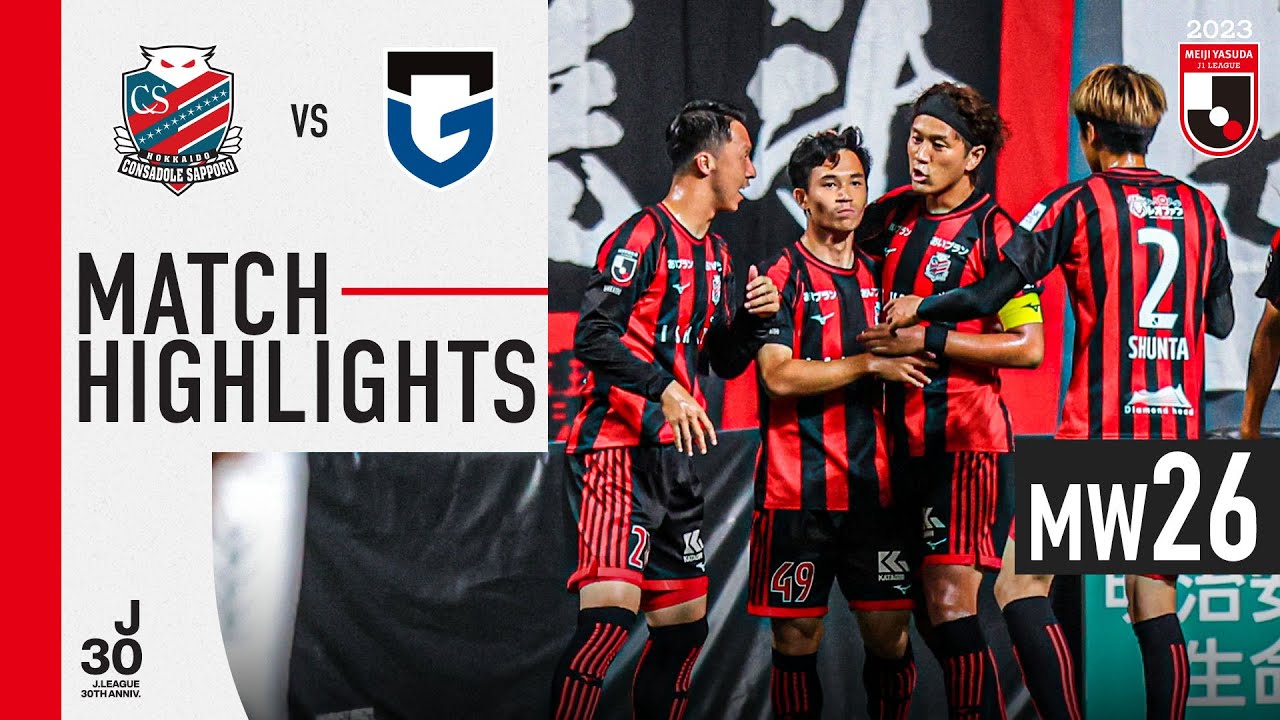 Consadole Sapporo vs Gamba Osaka highlights