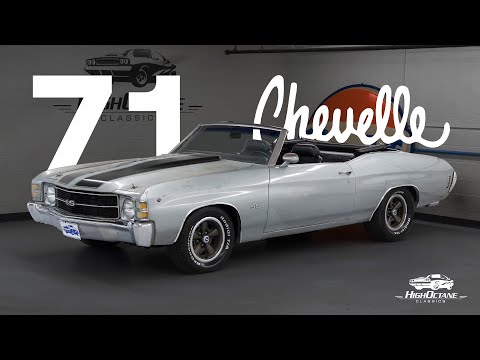1971 Chevelle Convertible Walkaround and Drive
