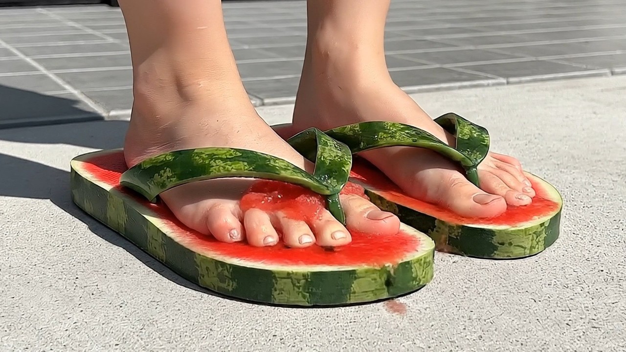 【ASMR】あなたはどのサンダルを選ぶ？🩴クレイジー過ぎる夏のサンダル🔥Which Sandals Would You Pick? These Summer Sandals Are Insane