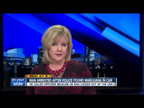 Man Arrested For Possession Of Marijuana After Calling Police To Unlock His Car!