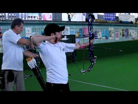 Стрельба из лука  Работа переломкой Peter Elzinga