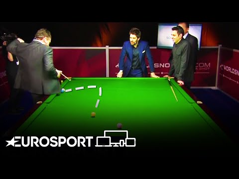 SHOT OF THE CENTURY! Jimmy White's Massé Against Ronnie O'Sullivan! | Snooker | Eurosport