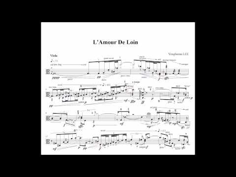 Yongbom Lee — Amour De Loin for viola solo