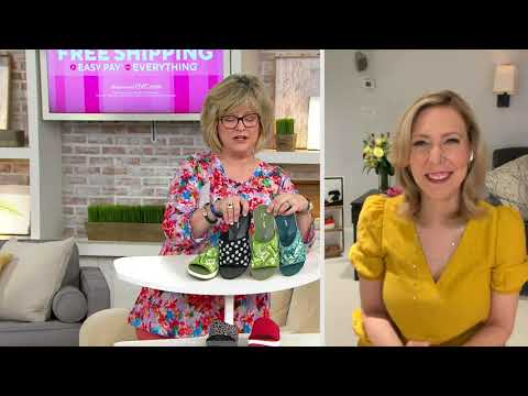 CLOUDSTEPPERS by Clarks Jersey Slide Sandals - Arla Nora on QVC
