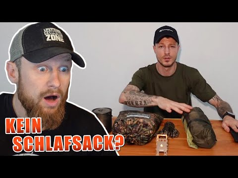 OHNE Schlafsack bei 7 vs Wild? - EURE AUSRÜSTUNG | Fritz Meinecke